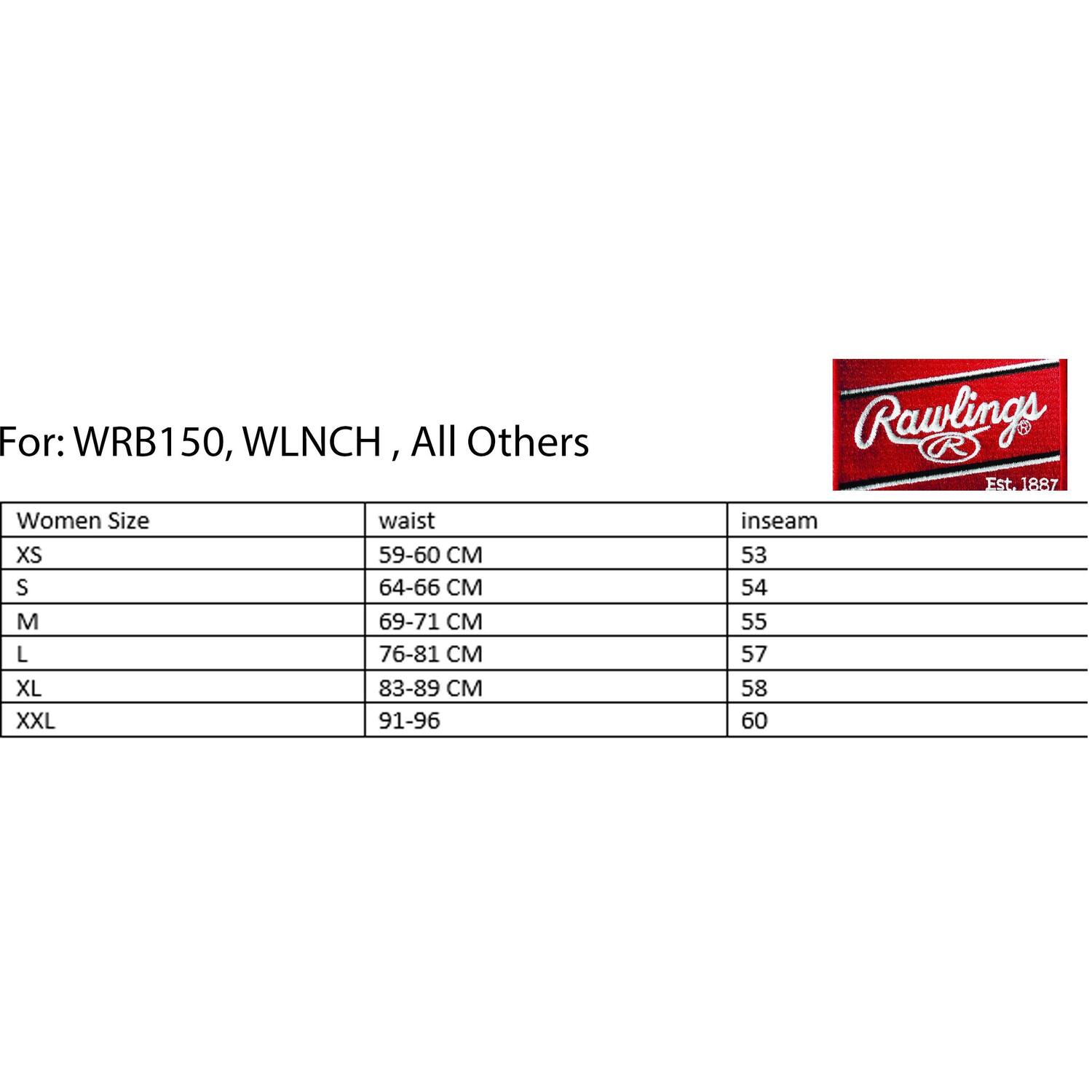 Rawlings WLNCH Women Belted Pant XXL Scarlet